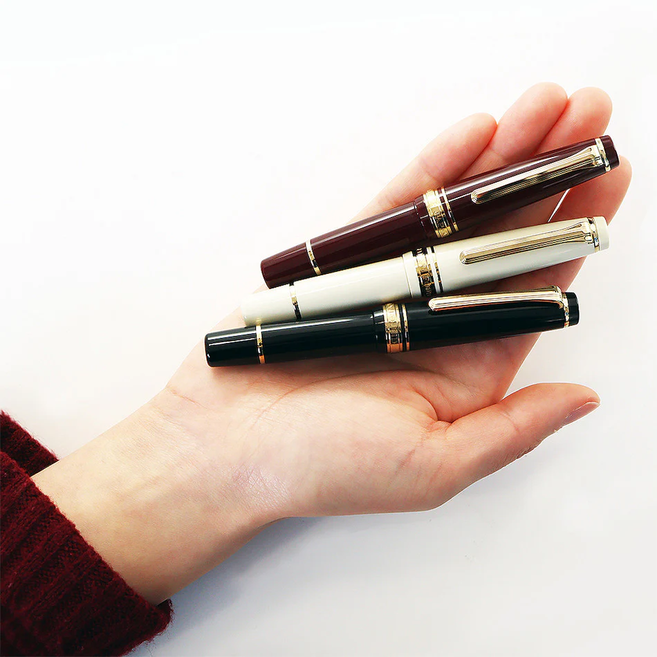 Sailor Professional Gear Slim (Sapporo) Mini Fountain Pen Black - Image 2