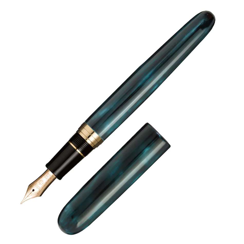 Sailor Shi Rei II Fountain Pen Iwate Kinoshiru-nuri 21K Gold Medium