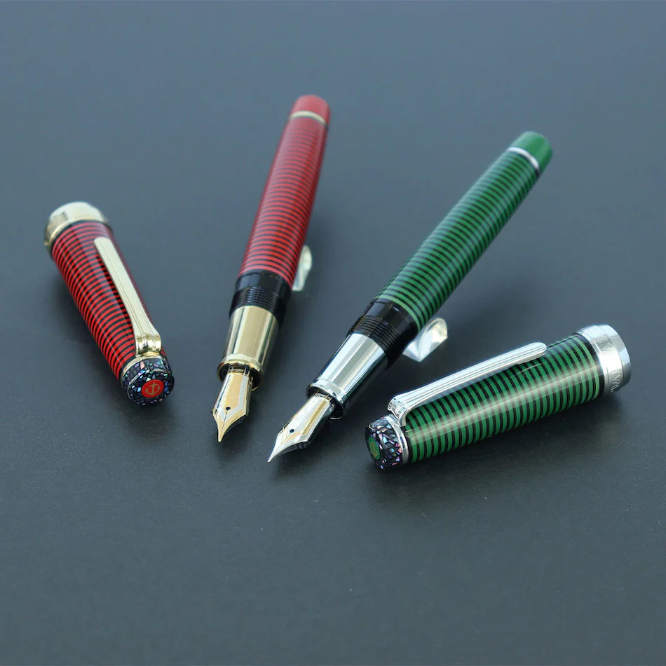 Sailor Wajima Bijou 2nd Edition Fountain Pen Ruby 21K Nib Limited Edition - Image 6