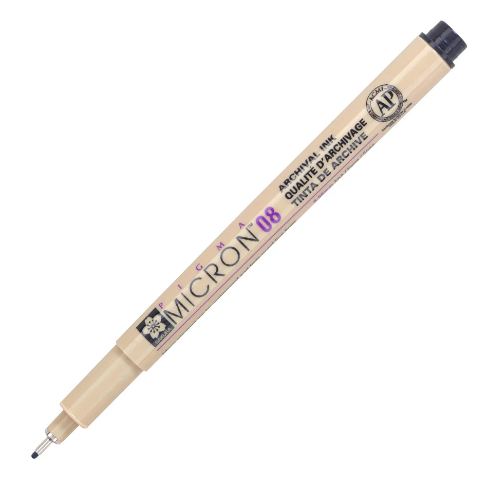 Sakura Pigma Micron Drawing Pen 08 - Image 3