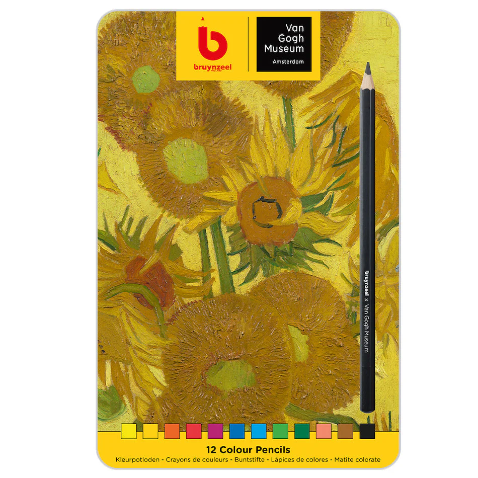 Sakura VGM Bruynzeel Coloured Pencil Tin of 12