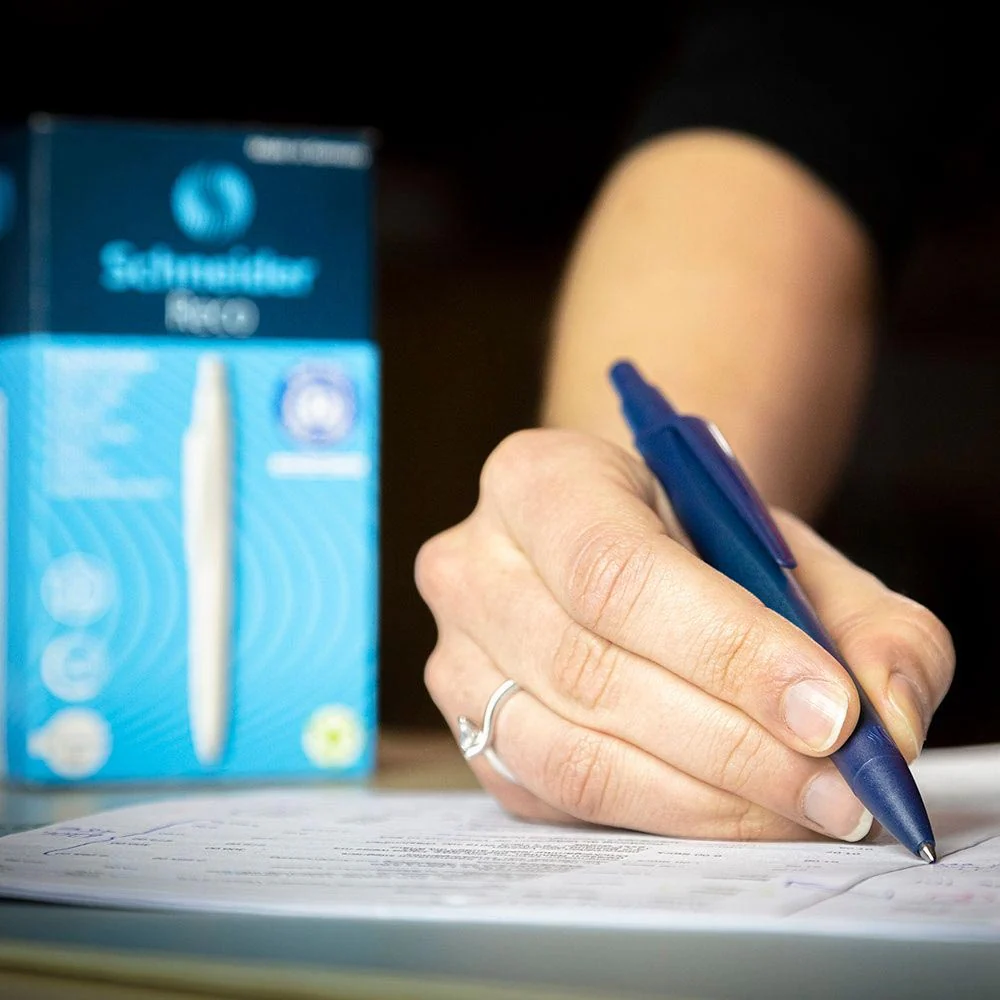 Schneider Reco Ballpoint Pen Blue Ink - Image 3