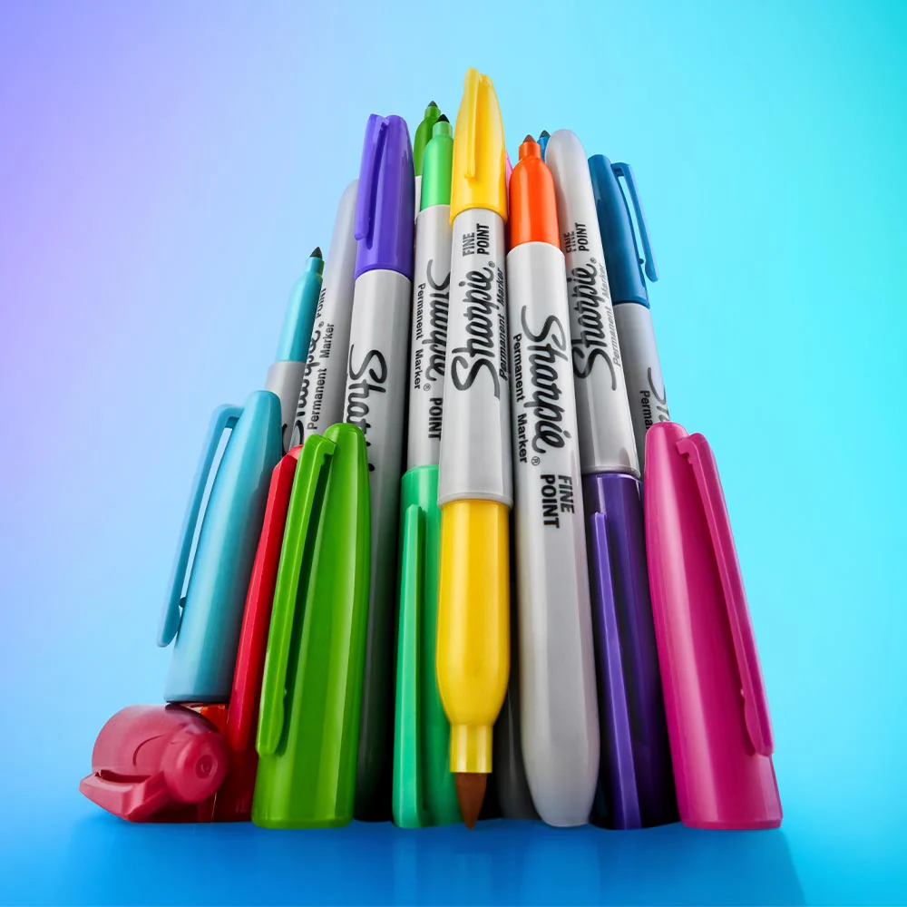 Sharpie Permanent Marker Pen Fine Point Set of 34 Glam POP Special Edition - Image 3