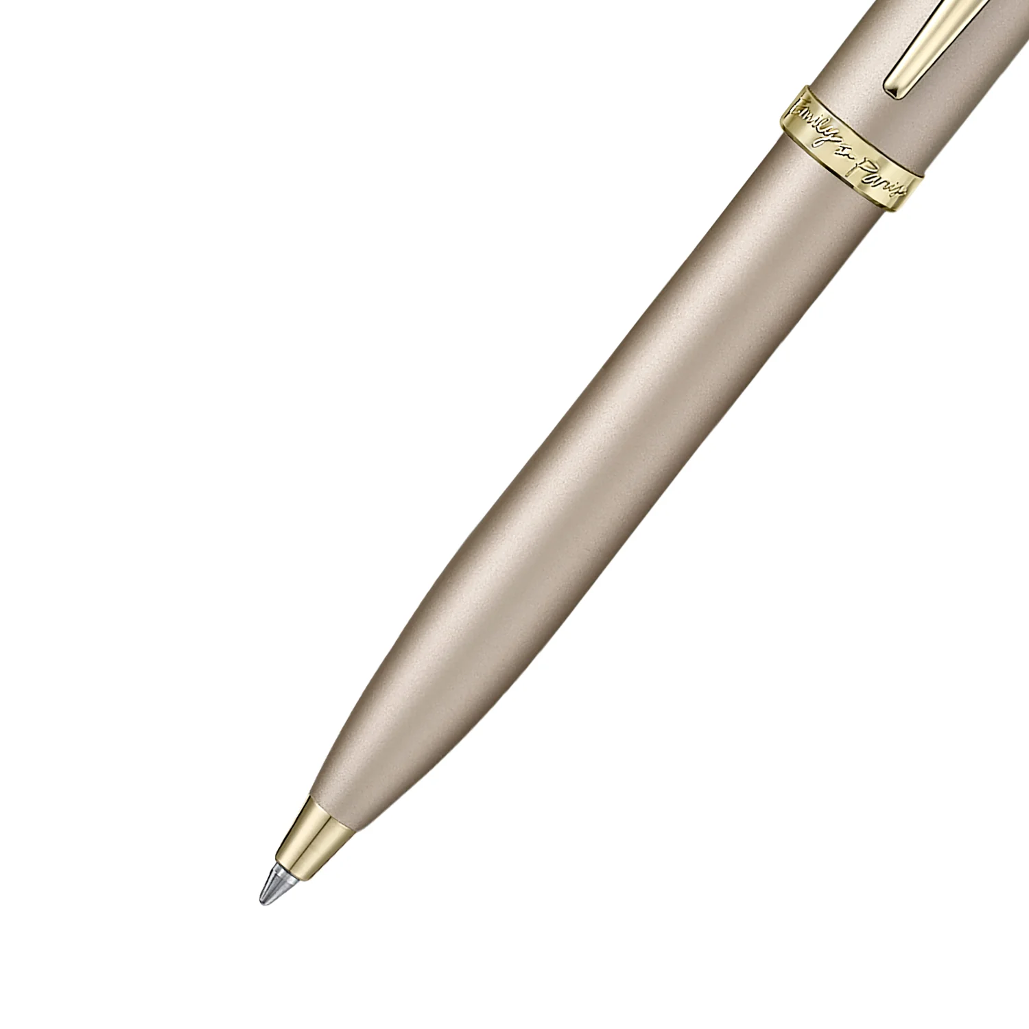 Sheaffer 100 Emily in Paris 9377 Champagne Gold Ballpoint Pen - Image 4