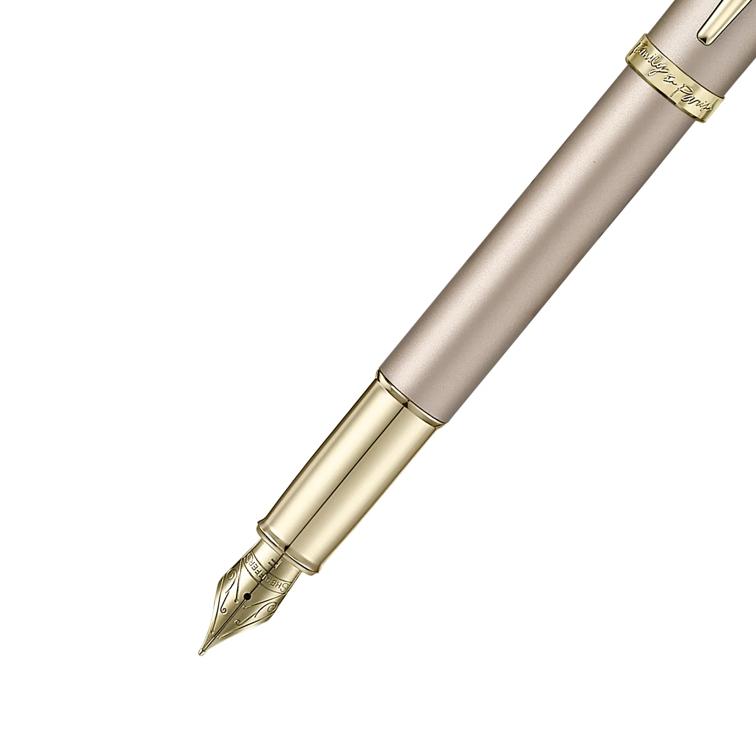 Sheaffer 100 Emily in Paris 9377 Champagne Gold Fountain Pen - Image 4