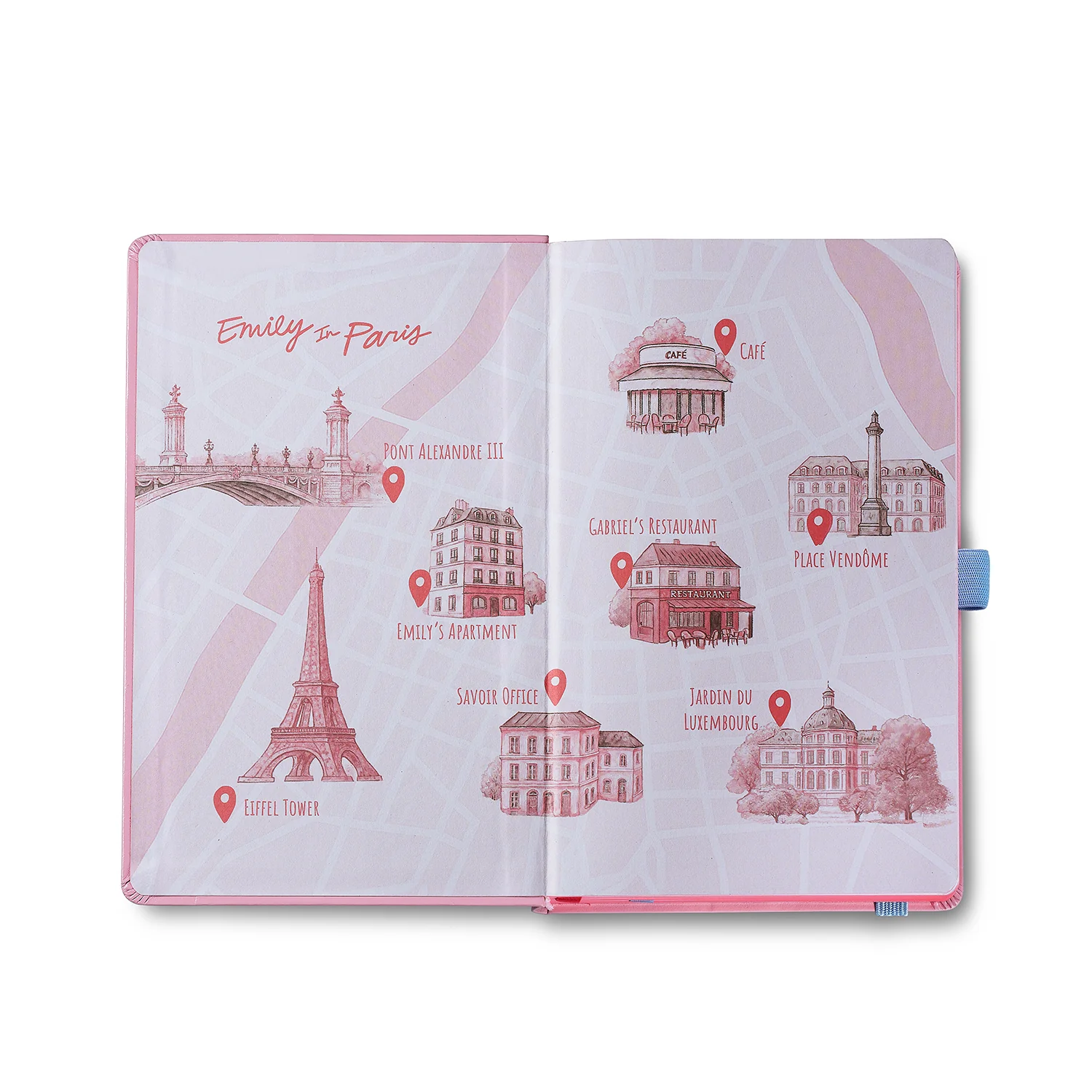 Sheaffer Emily in Paris A5 Notebook Pink - Image 4