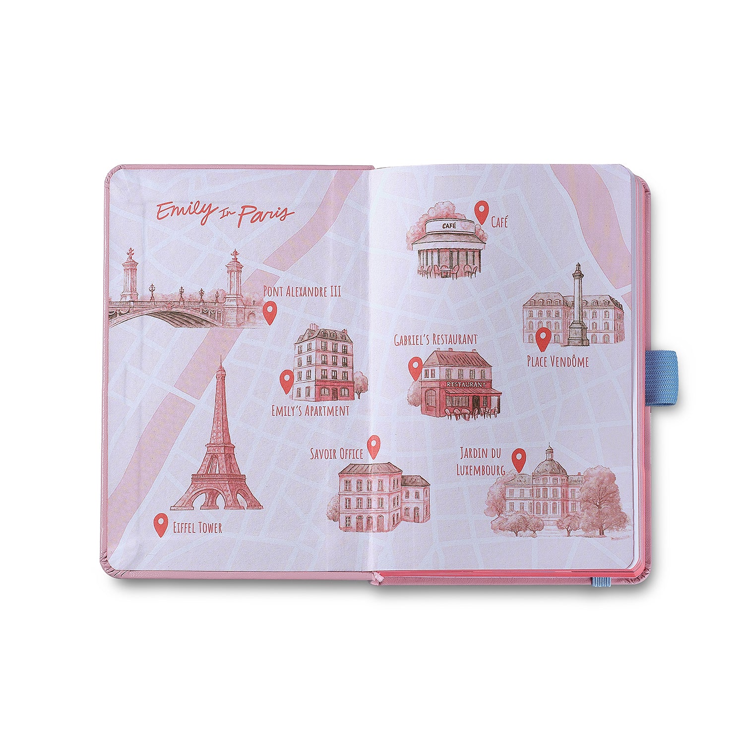 Sheaffer Emily in Paris A6 Notebook Pink - Image 4
