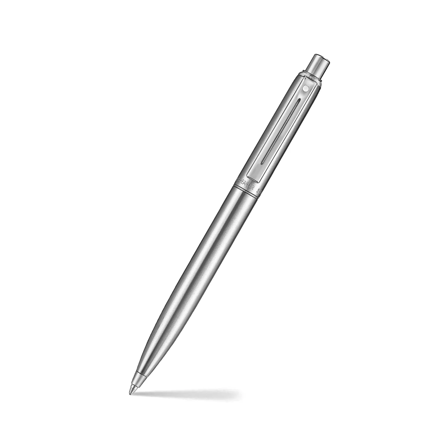 Sheaffer Sentinel 330 Ballpoint Pen Brushed Chrome with Chrome Trim - Image 2