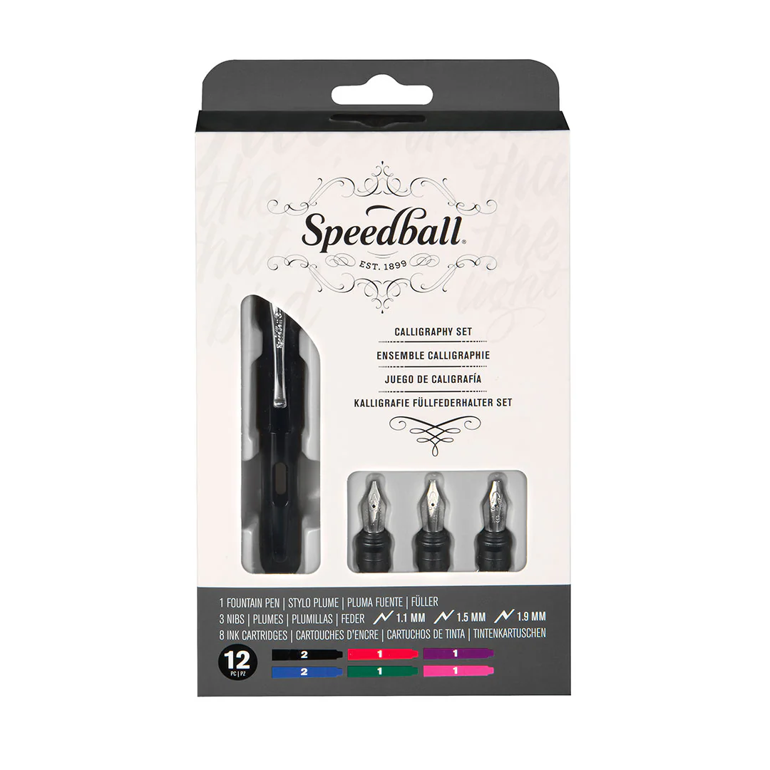 Speedball Calligraphy Fountain Pen Set - Image 3