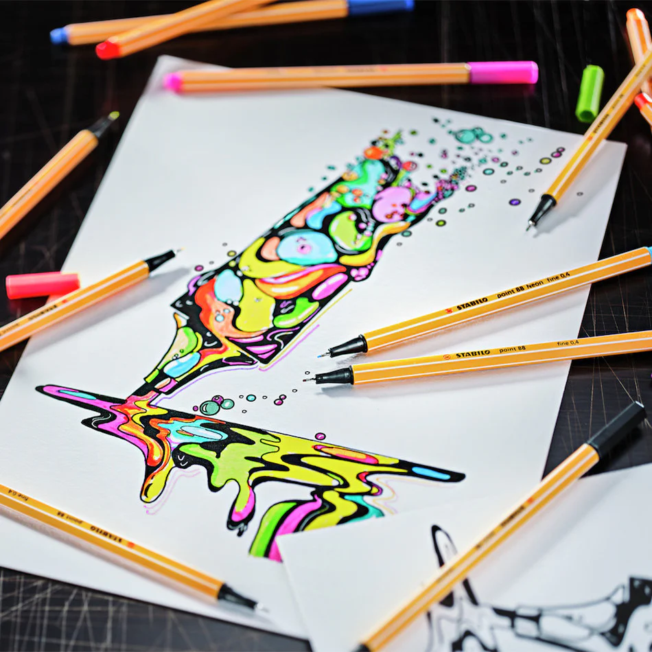 STABILO ARTY Pen 68 and point 88 Assorted Set of 24 - Image 2