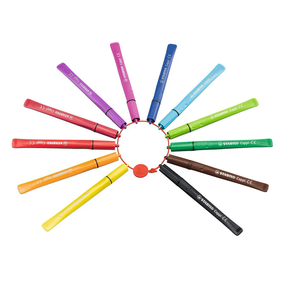 STABILO Cappi Colouring Pens Set of 18 - Image 2
