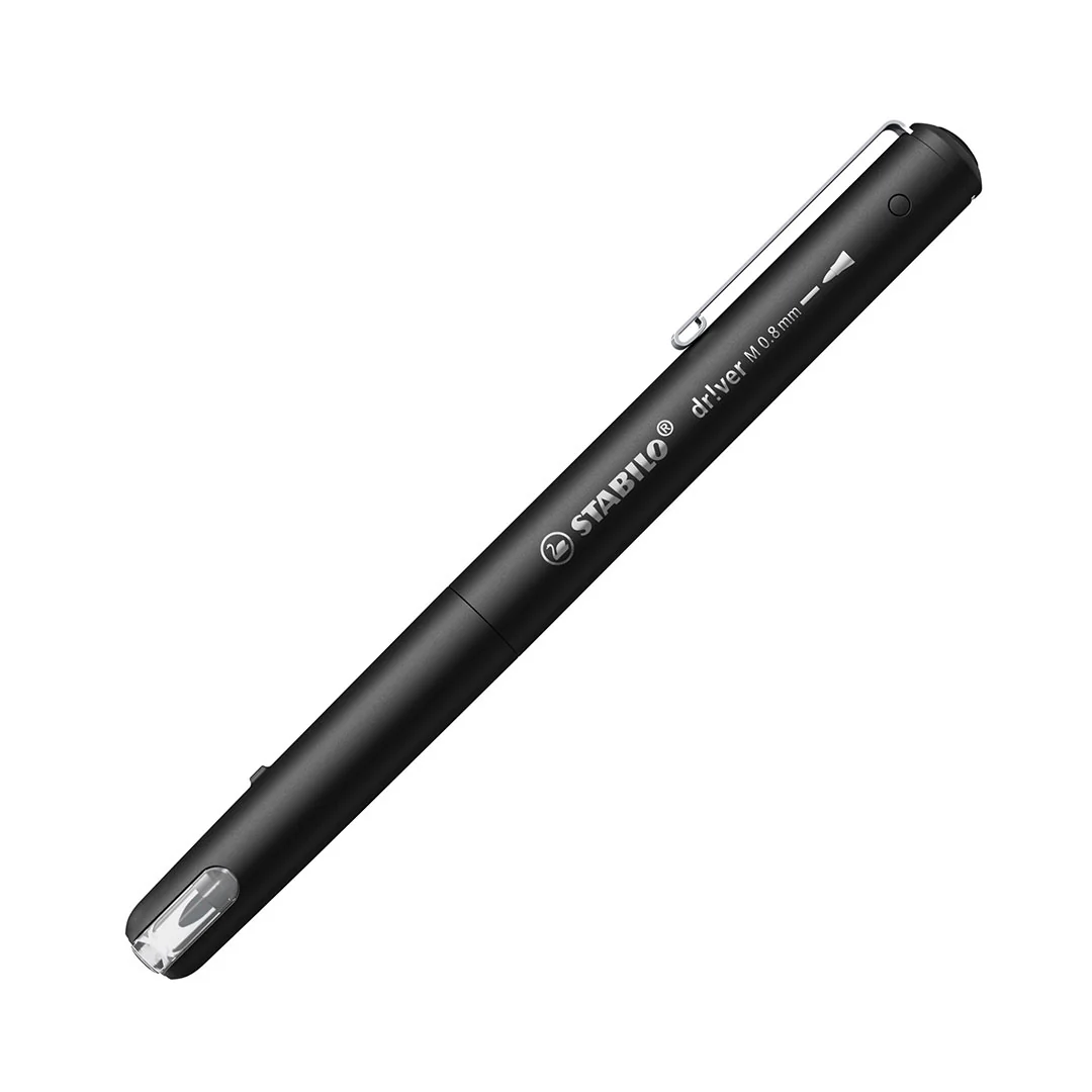 STABILO dr!ver Premium Felt-Tip Pen Set of 4 Medium - Image 3