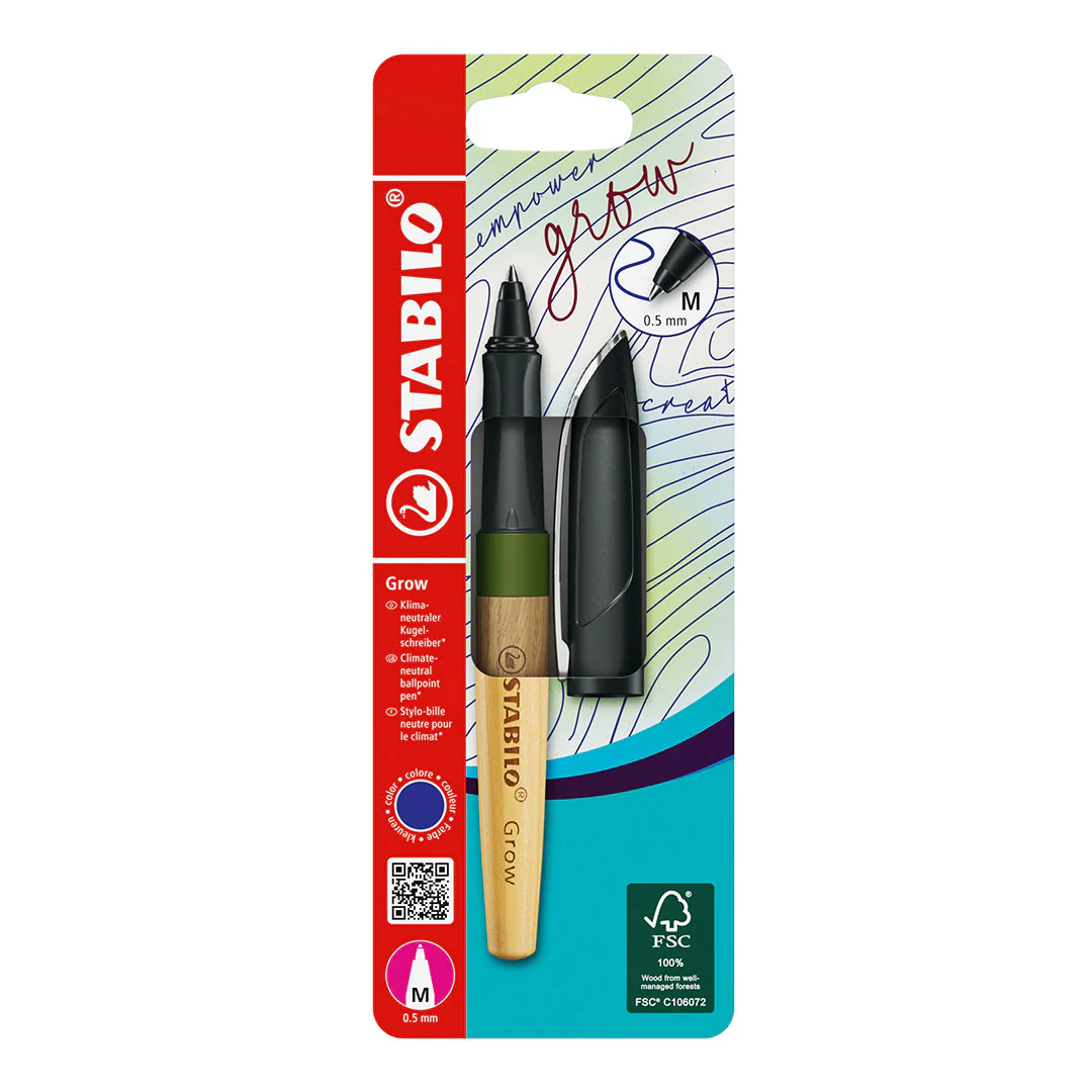 STABILO Grow Climate-Neutral Ballpoint Pen Oak - Image 5