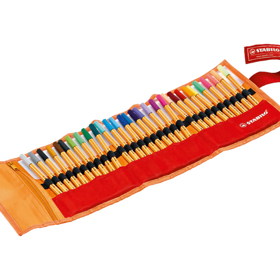 STABILO point 88 Fineliner Rollerset of 30 Colours - Image 2