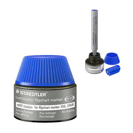 Staedtler Lumocolor Flipchart Marker Pen Refill Station - Image 2