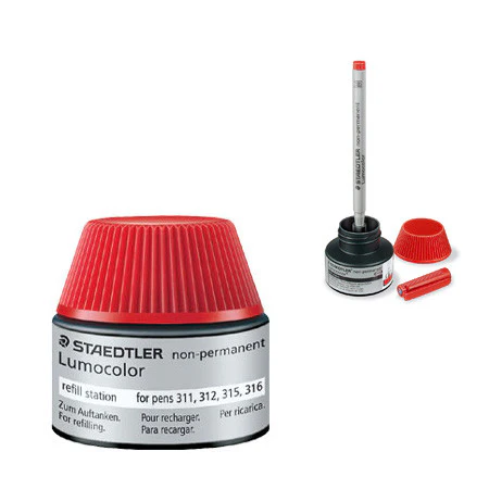 Staedtler Lumocolor Refill Ink Non-permanent 487 15