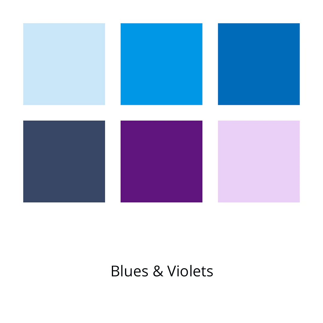 Staedtler Pigment Arts Brush Pen Set of 6 Blues & Violets - Image 2