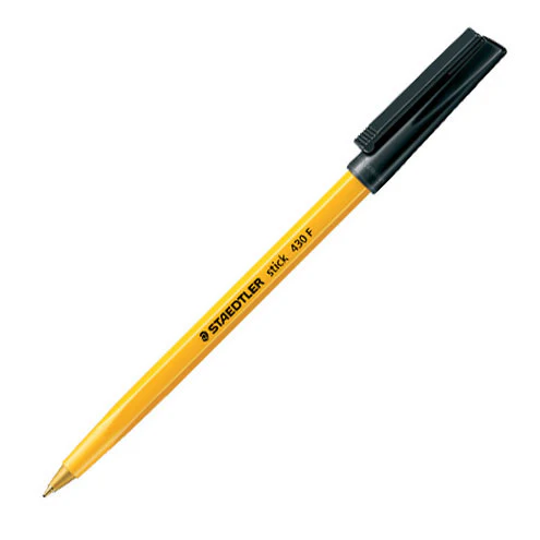 Staedtler Stick 430 Ballpoint Pen Fine - Image 2
