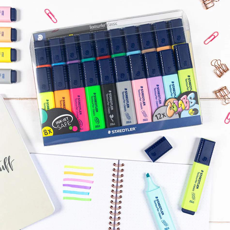Staedtler Textsurfer Highlighter Wallet of 20 - Image 2