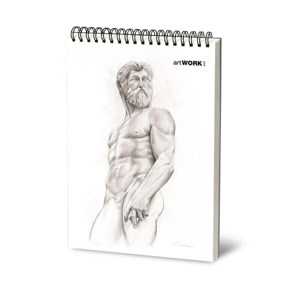 Stifflex artWORK Spiralbound Sketchpad Zazza 1 24 x 33