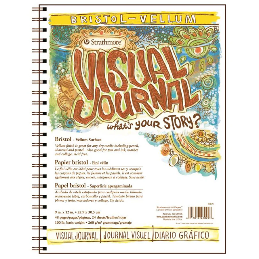 Strathmore Bristol Vellum Visual Journal 9x12