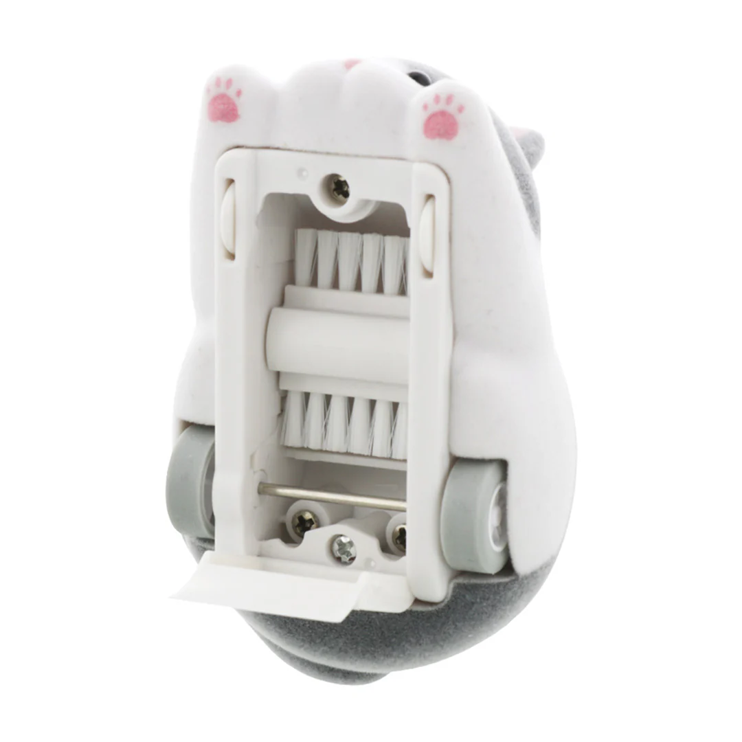 Sun-Star MOGU MOGU ZOO Desk Cleaner Grey Tabby Cat - Image 3