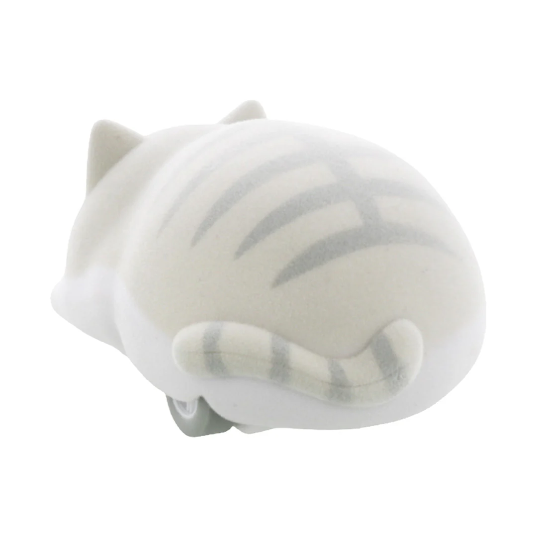 Sun-Star MOGU MOGU ZOO Desk Cleaner Silver Tabby Cat - Image 2