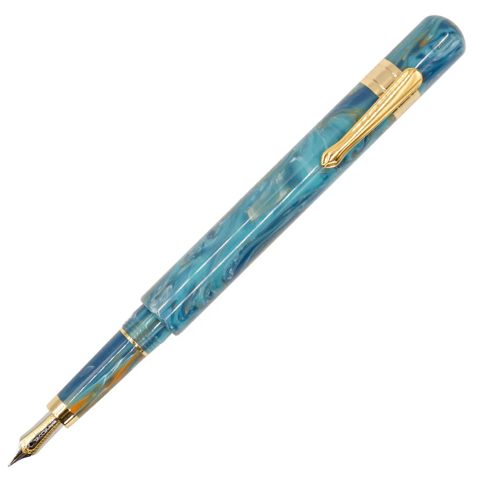 Taccia Covenant Fountain Pen Blue Apatite - Image 3