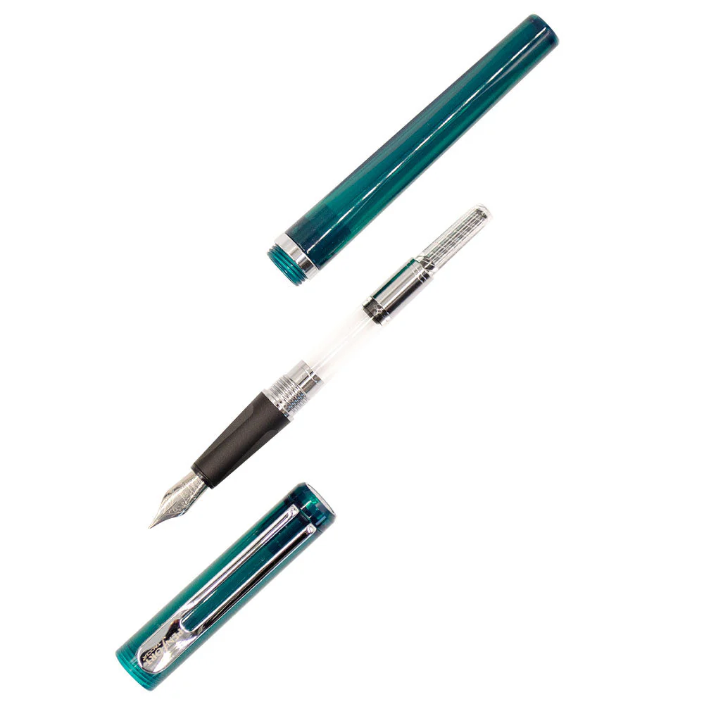 Taccia Facet Fountain Pen Clear Green - Image 6