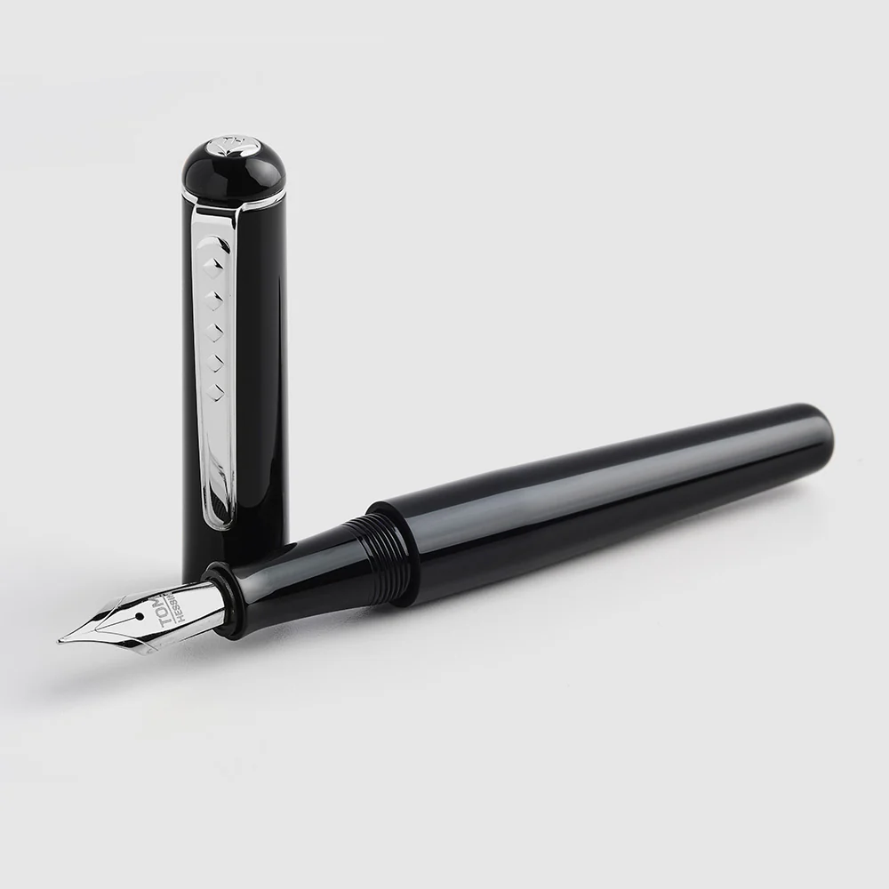 Tom Hessin Charles Collection Fountain Pen Birmingham Noir - Image 3