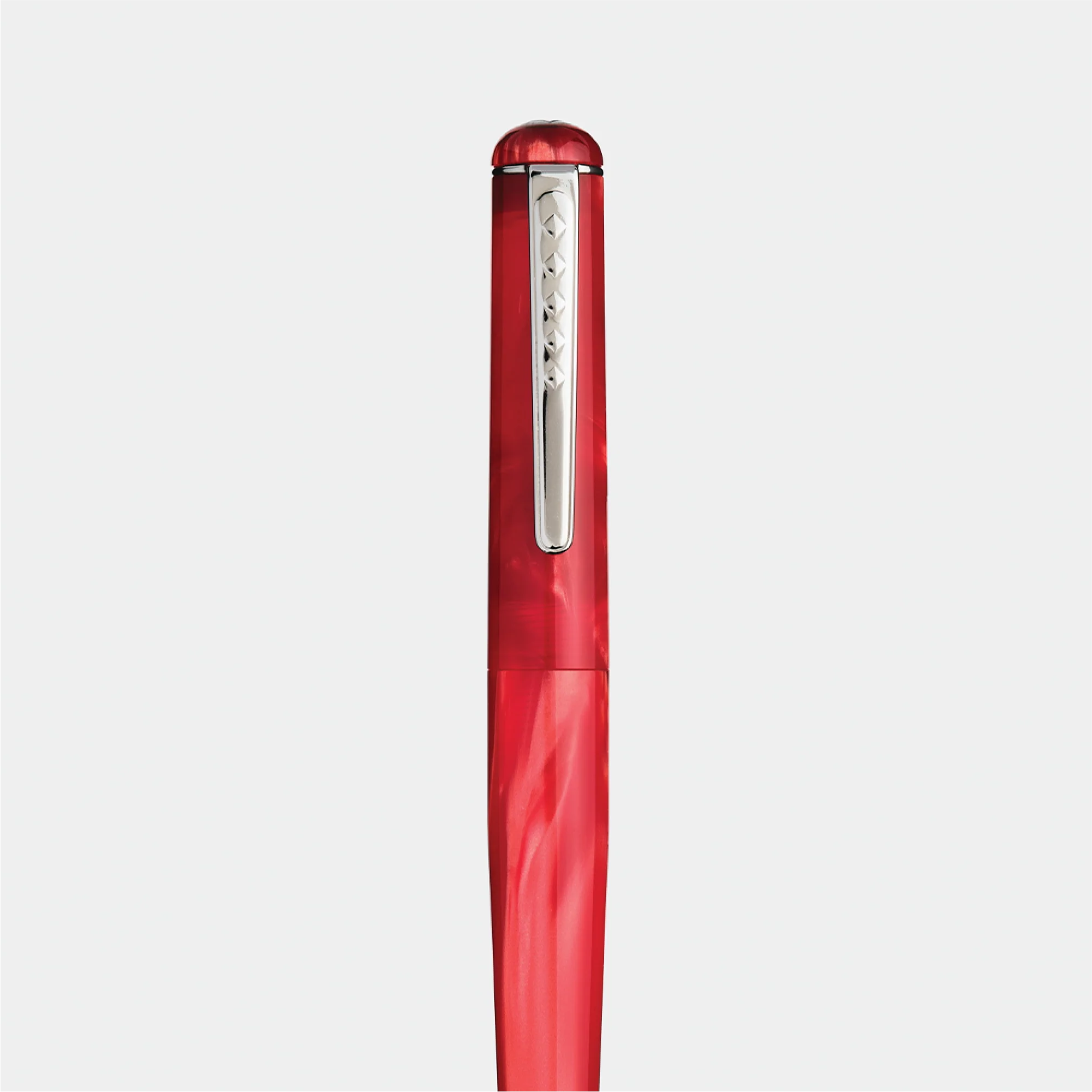 Tom Hessin Charles Collection Fountain Pen Exhibition Red - Image 8