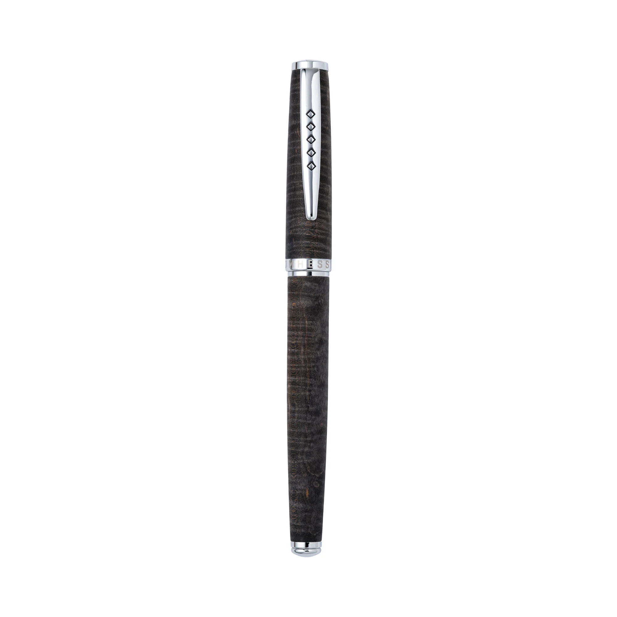 Tom Hessin Edinburgh Wooden Barrel Fountain Pen Stockbridge Stone - Image 4