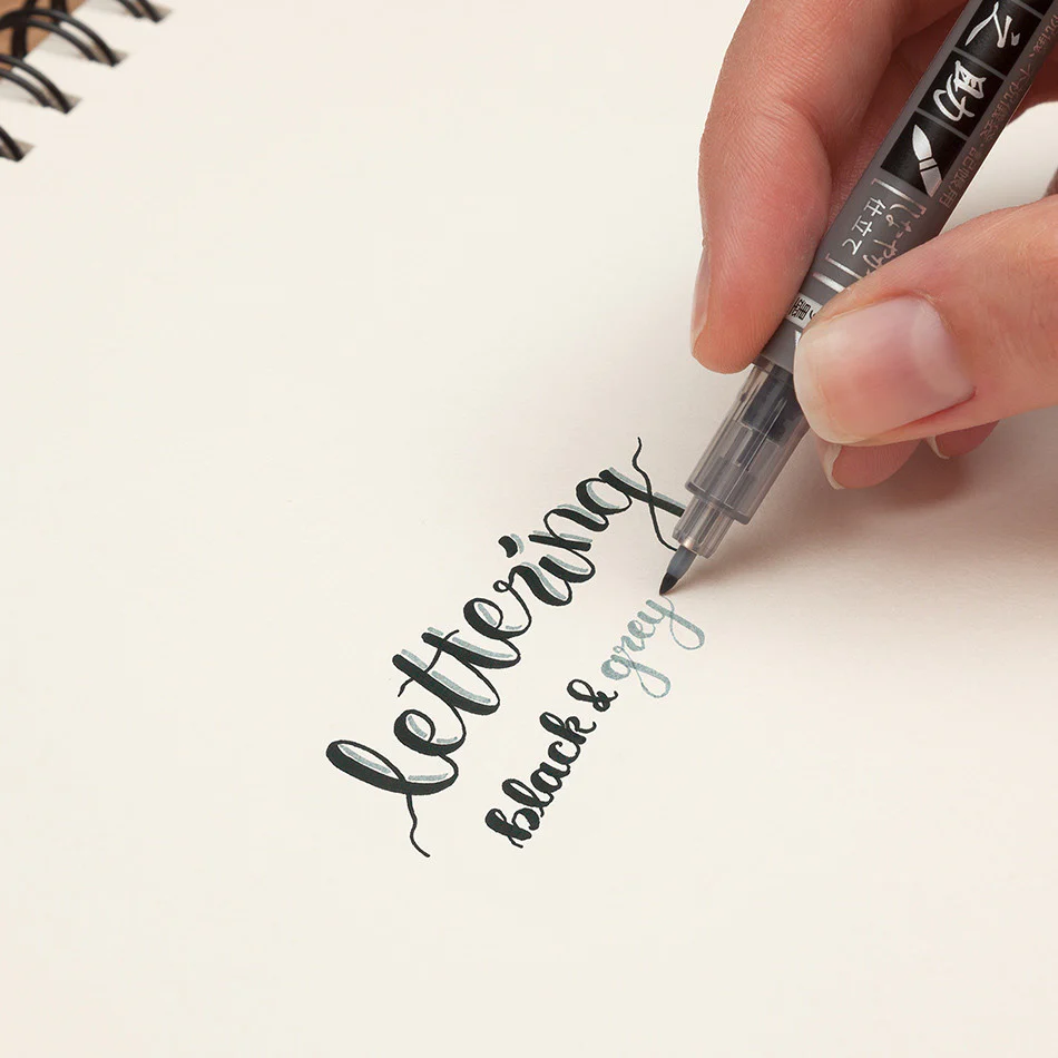Tombow Fudenosuke Dual Brush Pen - Image 3
