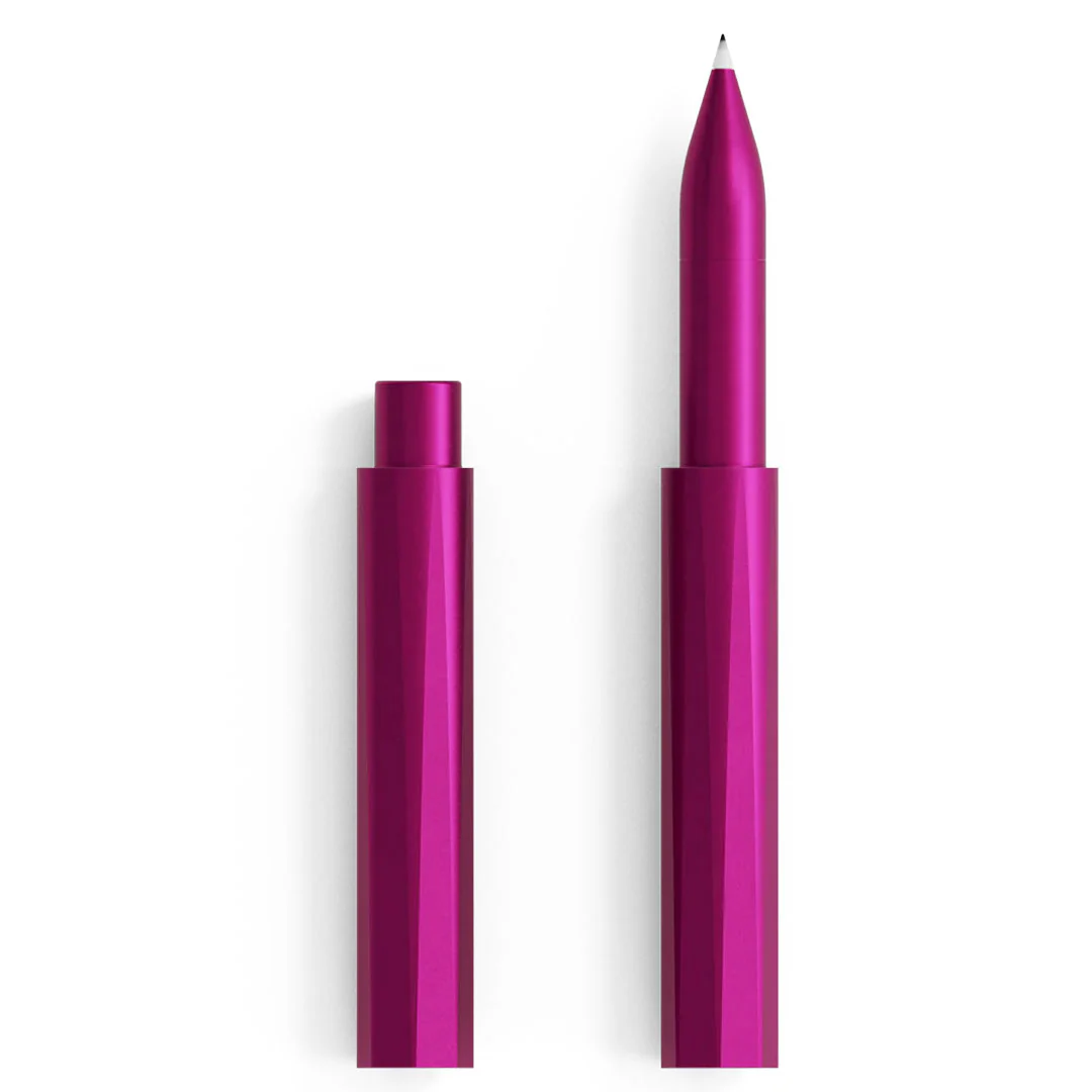 Tom's Studio The Wren Refillable Writing Pen Raspberry - Image 2