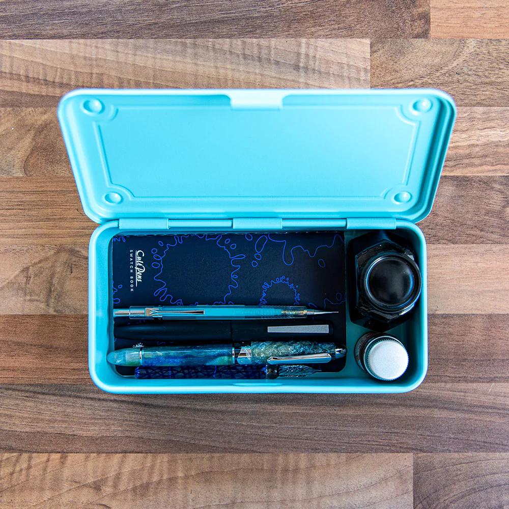 Toyo Steel Trunk Shape Toolbox T-190 Asahanada (Pale Blue) - Image 4