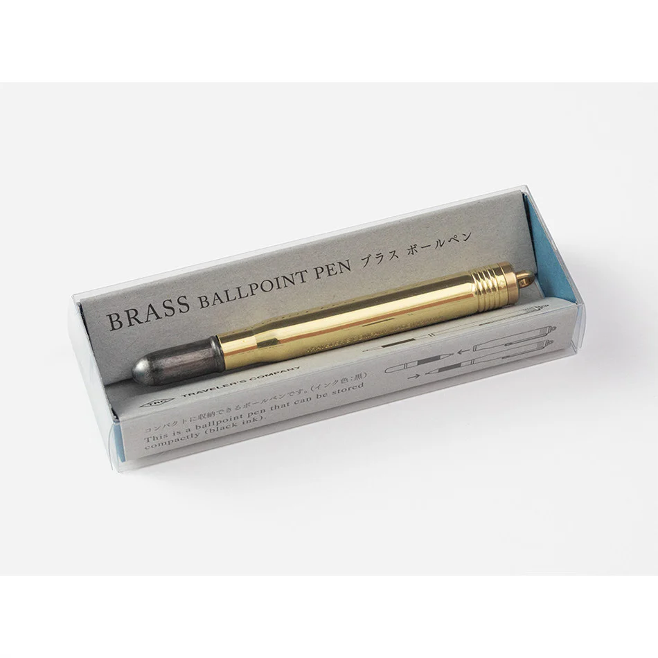 TRAVELER'S COMPANY BRASS Ballpoint Pen - Image 3