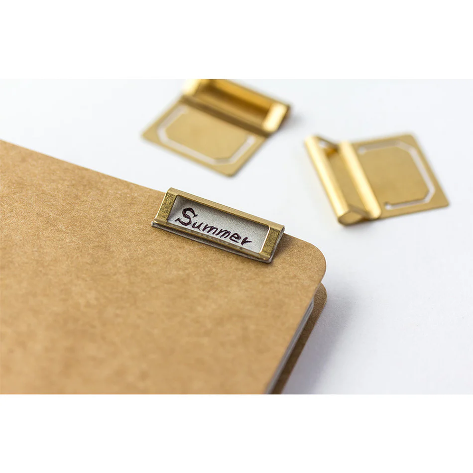 TRAVELER'S COMPANY BRASS Index Clips - Image 3