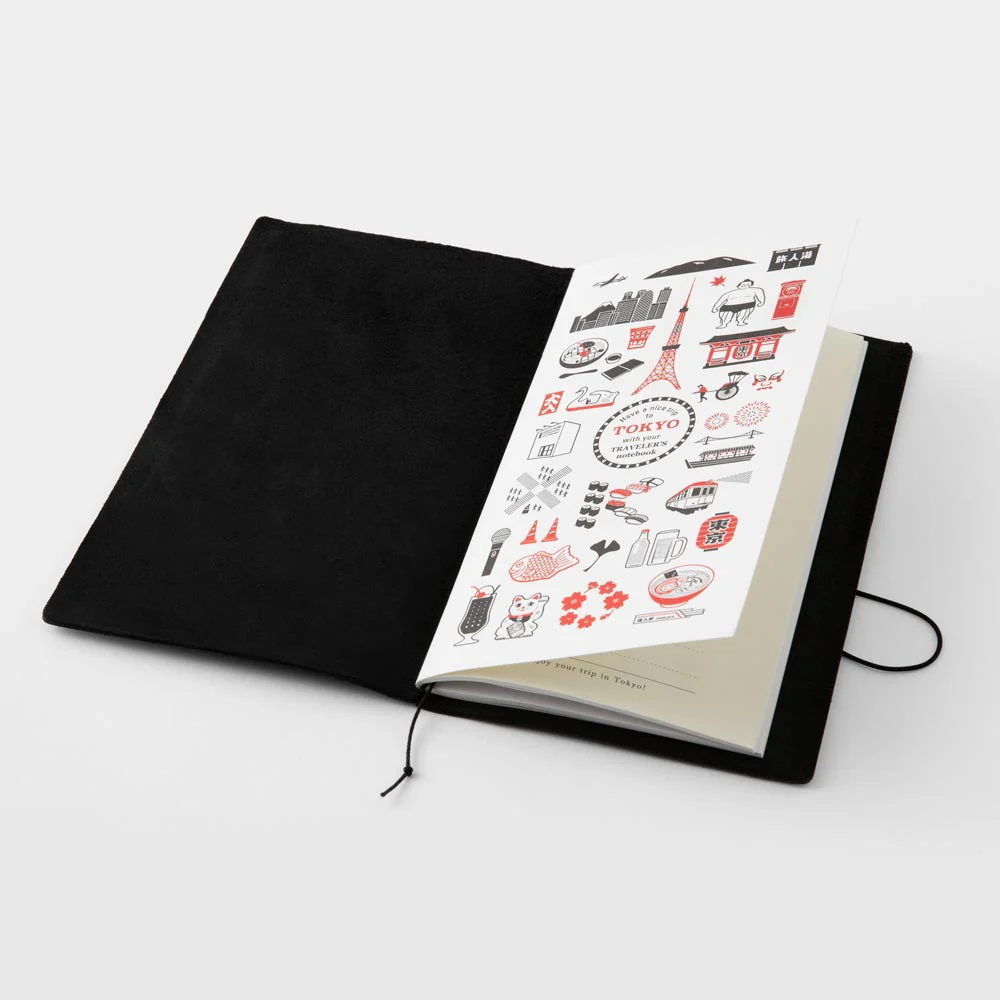 TRAVELER'S COMPANY Limited Edition Traveler's Notebook Tokyo Black - Image 4