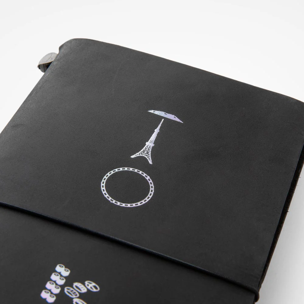 TRAVELER'S COMPANY Limited Edition Traveler's Notebook Tokyo Black - Image 5