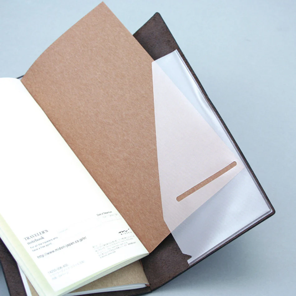 TRAVELER'S COMPANY Notebook Refill Pocket Sticker Large - Image 2