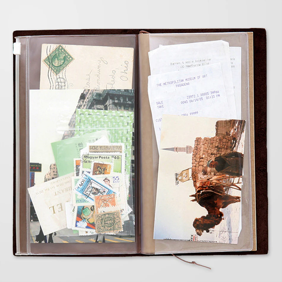 TRAVELER'S COMPANY Notebook Refill Zipper Pocket - Image 2