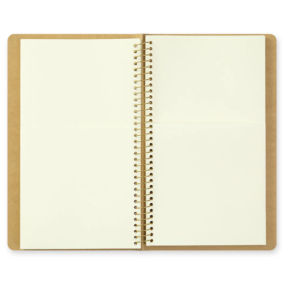 TRAVELER'S COMPANY Notebook Spiral Ring A5 Slim (130 x 210) Paper Pocket - Image 2