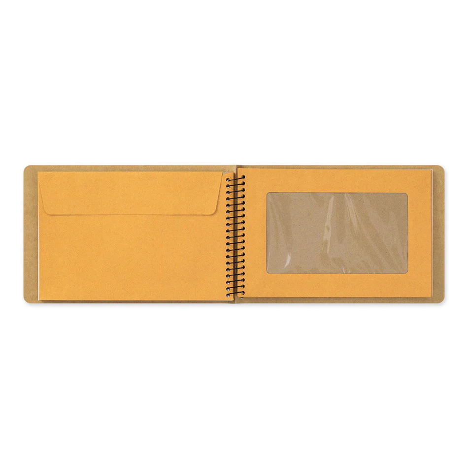 TRAVELER'S COMPANY Notebook Spiral Ring B6 Window Envelope - Image 2