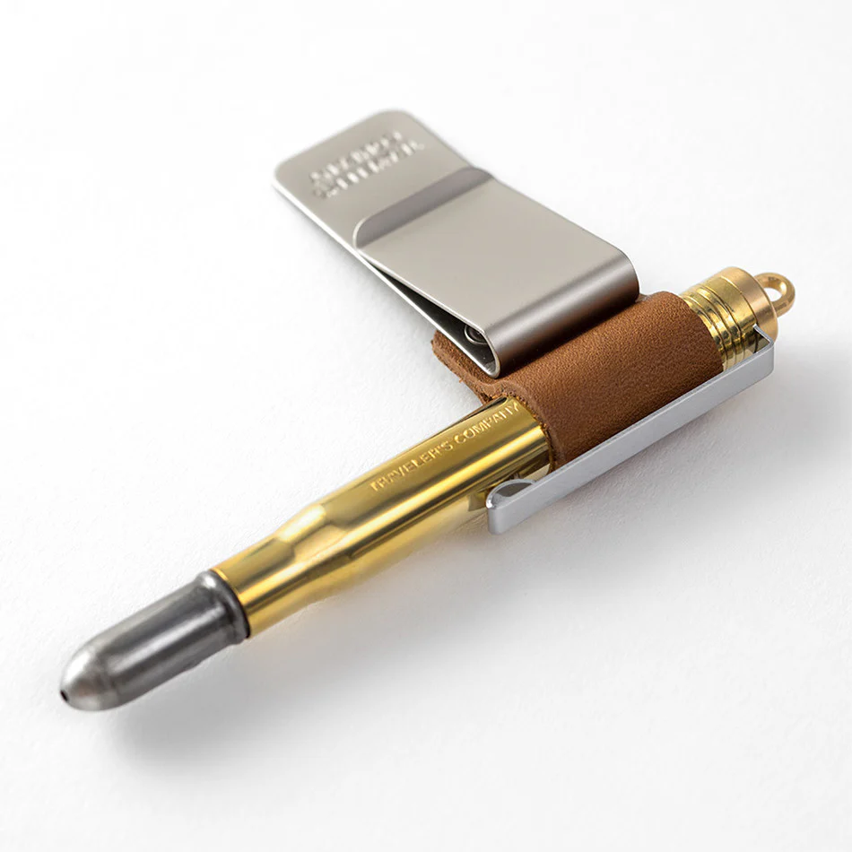 TRAVELER'S COMPANY Penholder Medium Camel - Image 4