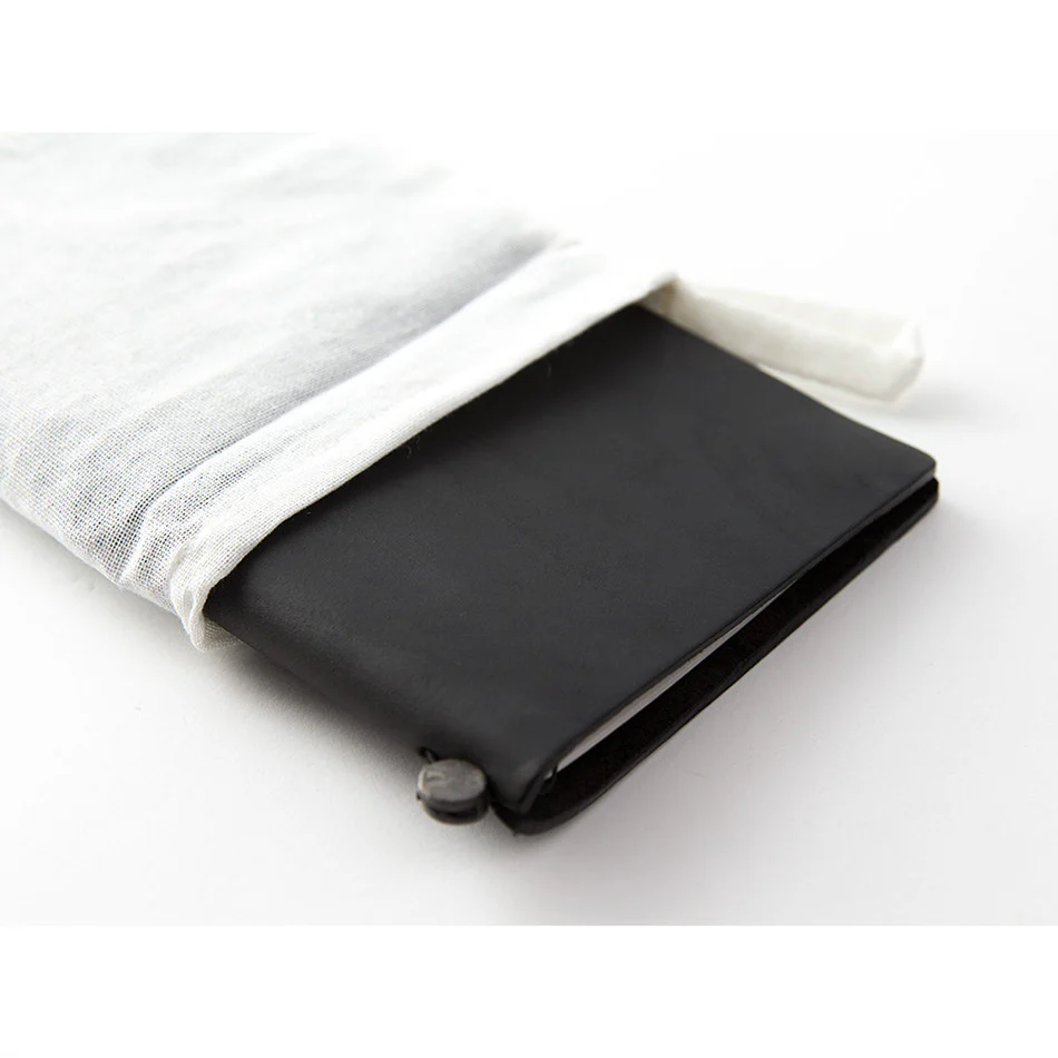 TRAVELER'S COMPANY Traveler's Notebook Leather Black - Image 3