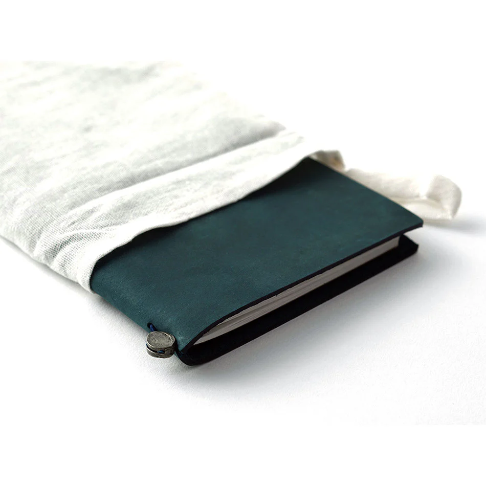TRAVELER'S COMPANY Traveler's Notebook Leather Blue - Image 5