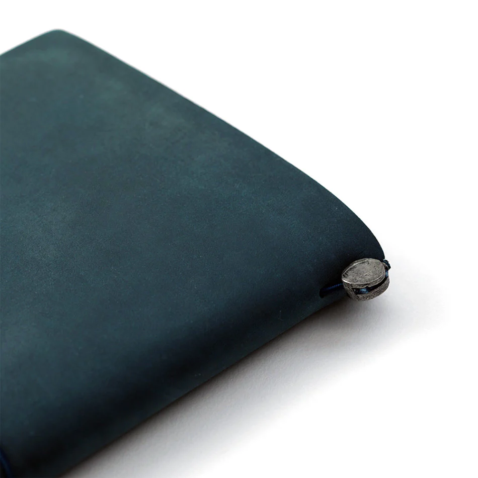 TRAVELER'S COMPANY Traveler's Notebook Leather Blue - Image 8