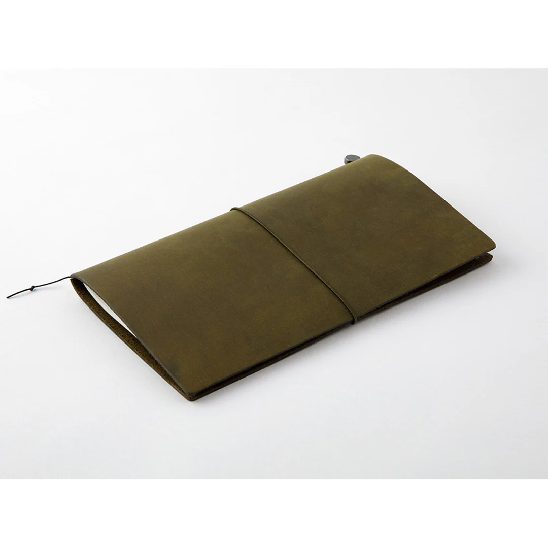 TRAVELER'S COMPANY Traveler's Notebook Leather Olive - Image 3