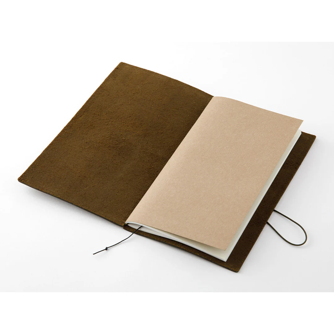 TRAVELER'S COMPANY Traveler's Notebook Leather Olive - Image 4