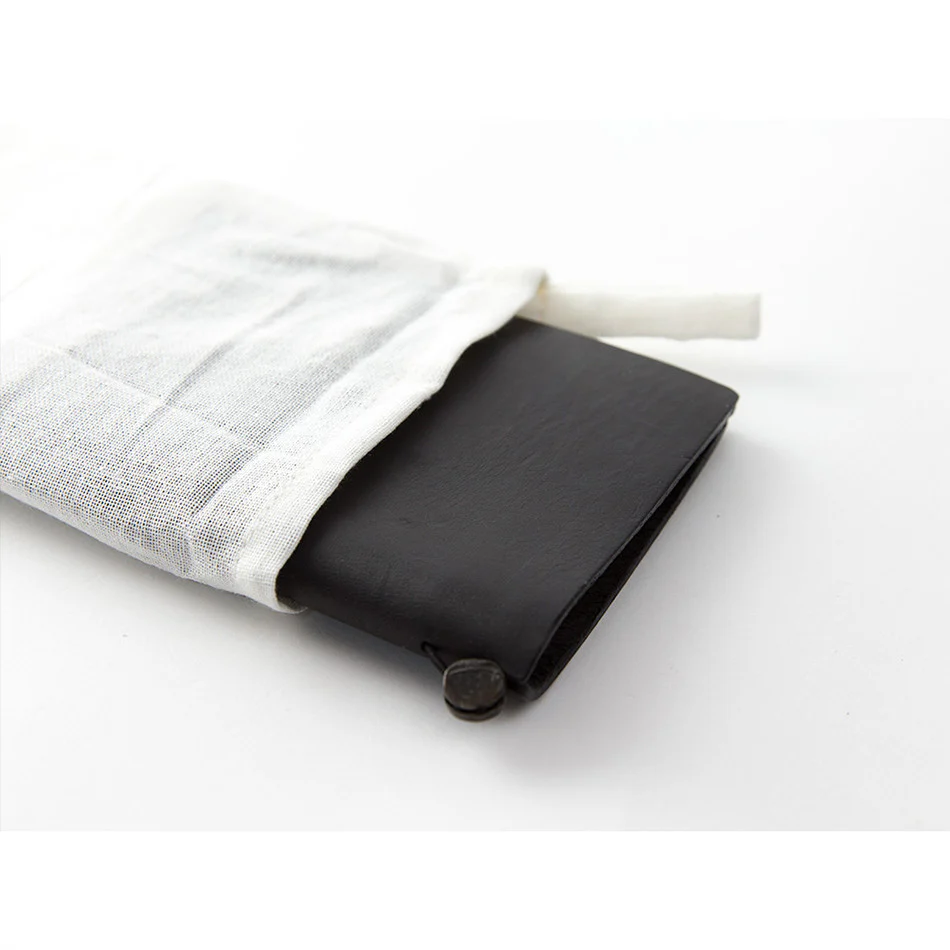 TRAVELER'S COMPANY Traveler's Notebook Leather Passport Size Black - Image 5